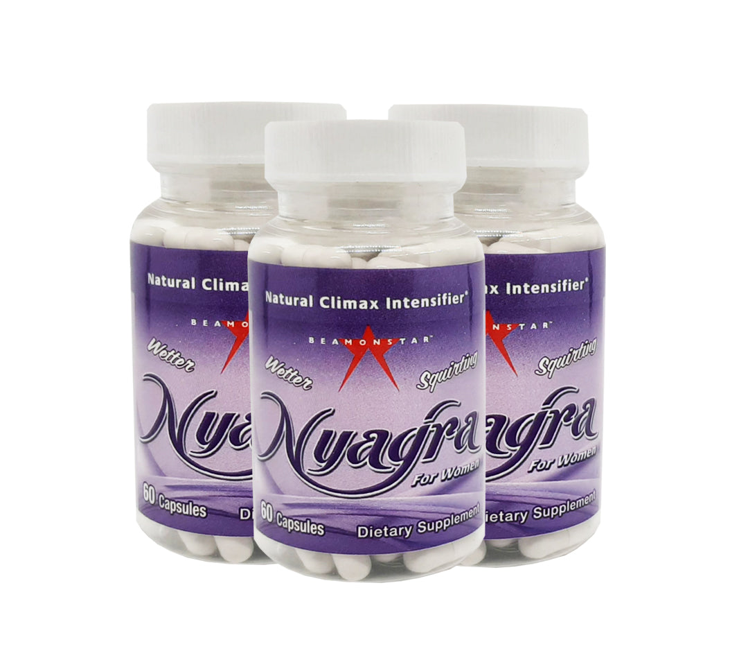 Nyagra Female Climax Intensifier 60 Cap Bottle - Buy 2 Get 1 FREE