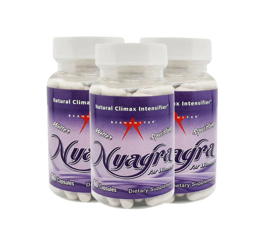 Nyagra Female Climax Intensifier 60 Cap Bottle - Buy 2 Get 1 FREE