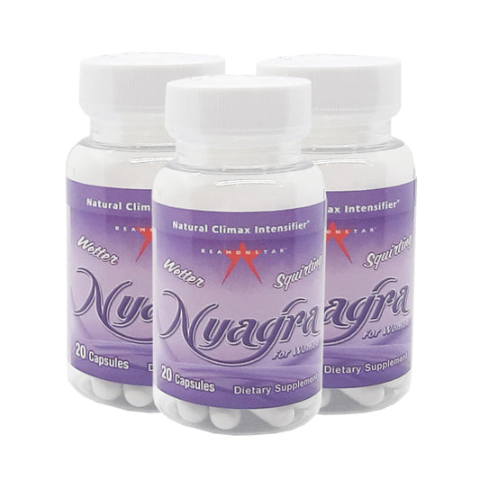 Nyagra Female Climax Intensifier 20 Cap Bottle - Buy 2 Get 1 Free