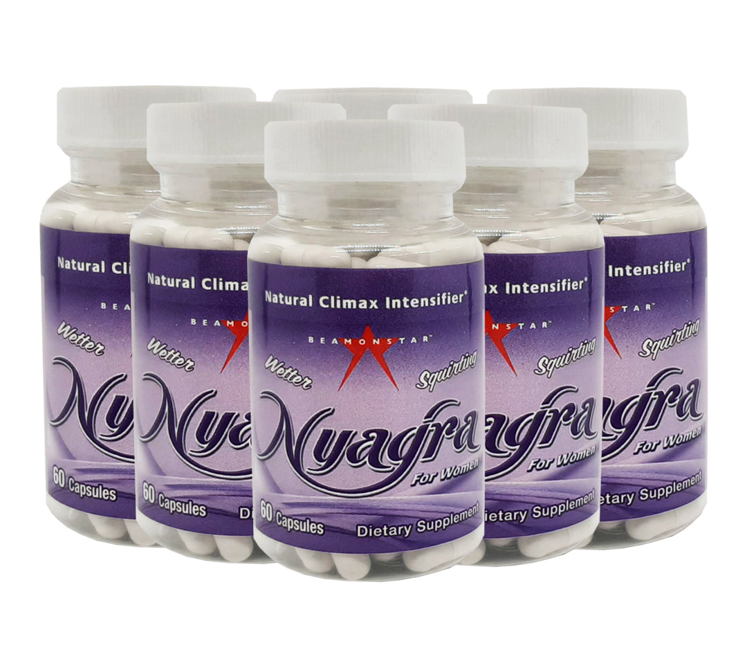 Nyagra Female Climax Intensifier 60 Cap Bottle - But 4 Get 2 Free