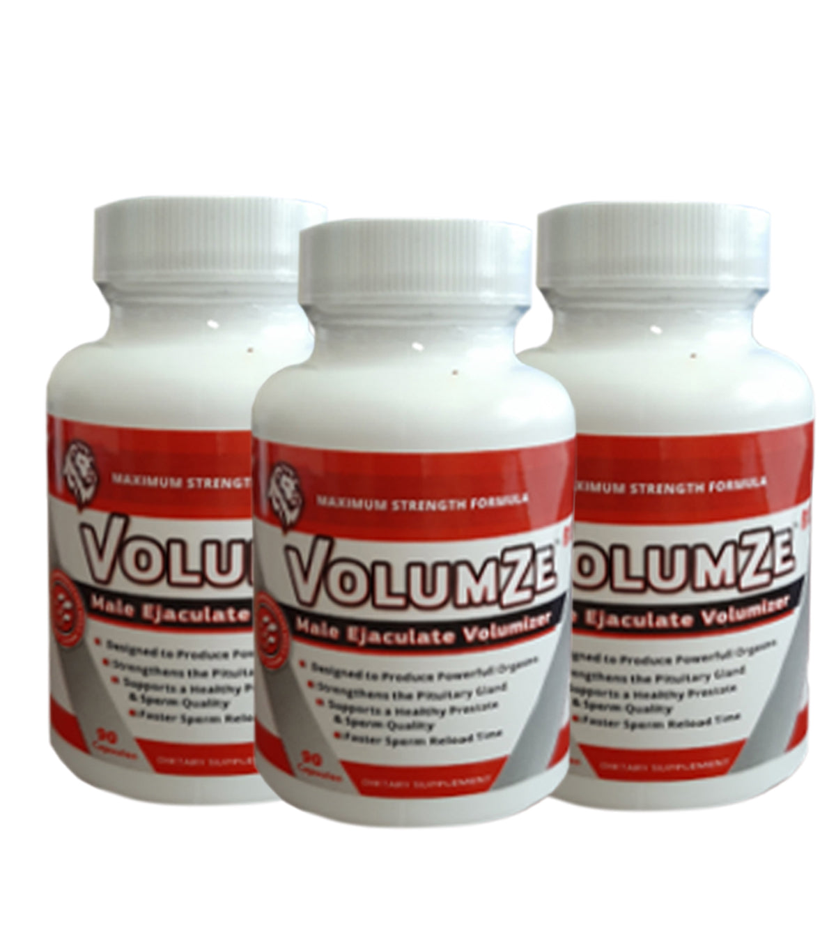 VolumZe 90ct Bottle - Male Ejaculate Volumize - **BUY 2 GET 1 FREE**