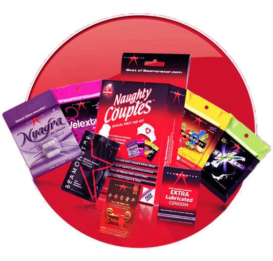 Naughty Couples Sexual First Aid Kit FULL CASE