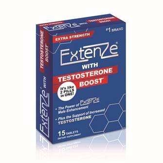 ExtenZe™ 15ct Box -  Male Enhancement With Testosterone Boost